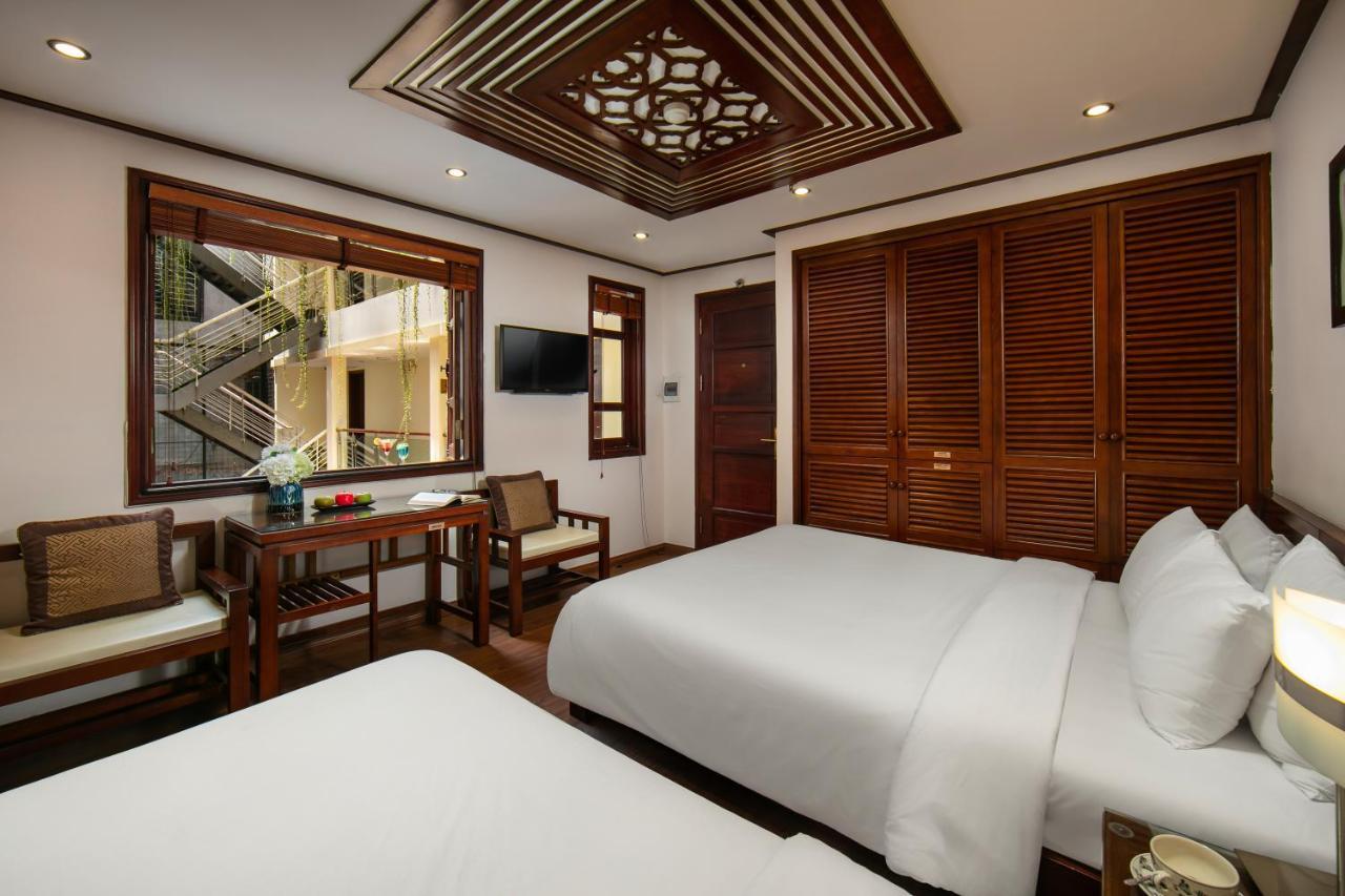 Hanoi Nostalgia Hotel & Spa Exteriör bild