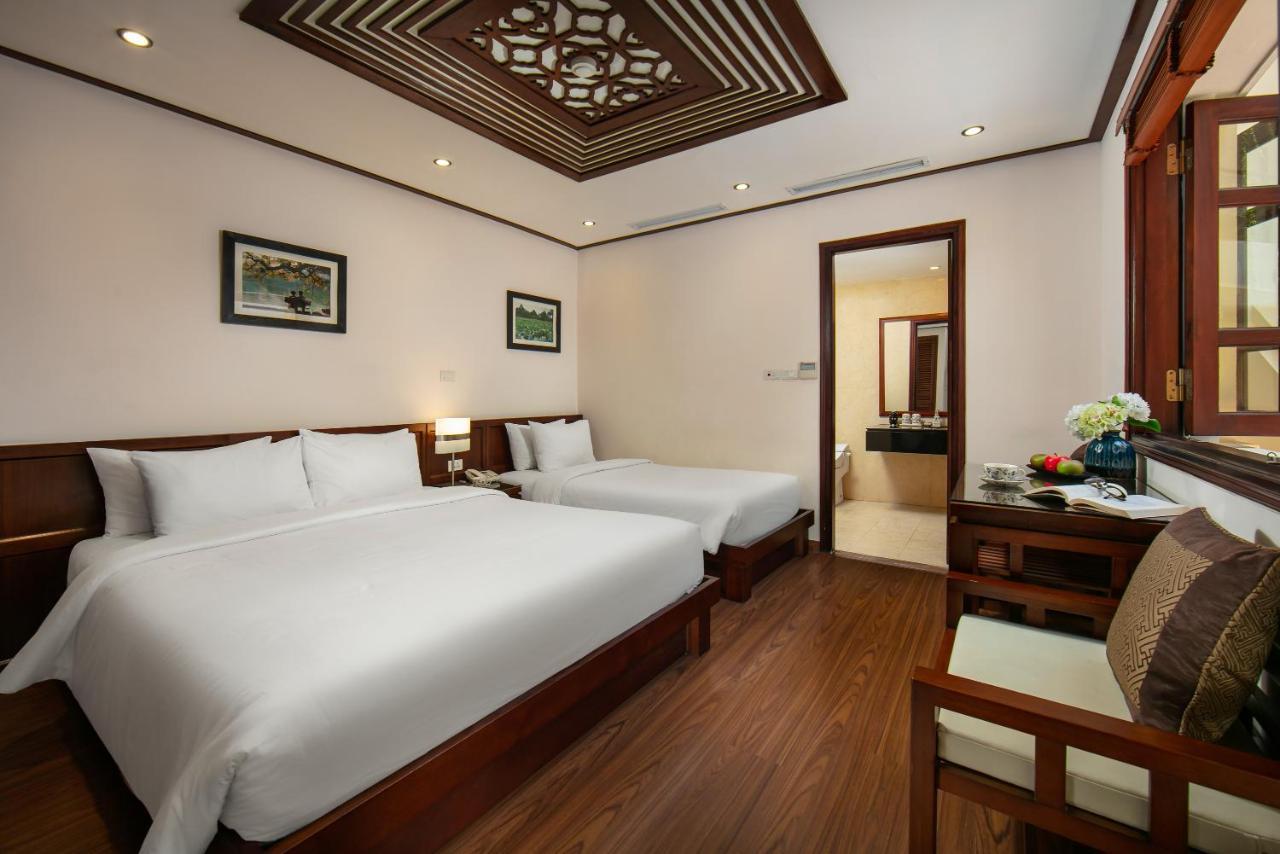 Hanoi Nostalgia Hotel & Spa Exteriör bild