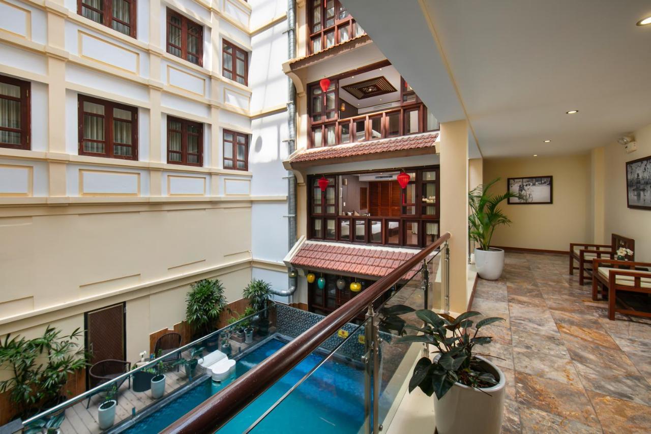 Hanoi Nostalgia Hotel & Spa Exteriör bild