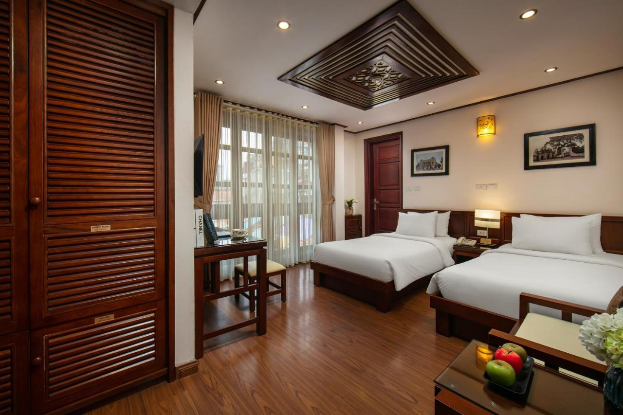 Hanoi Nostalgia Hotel & Spa Exteriör bild