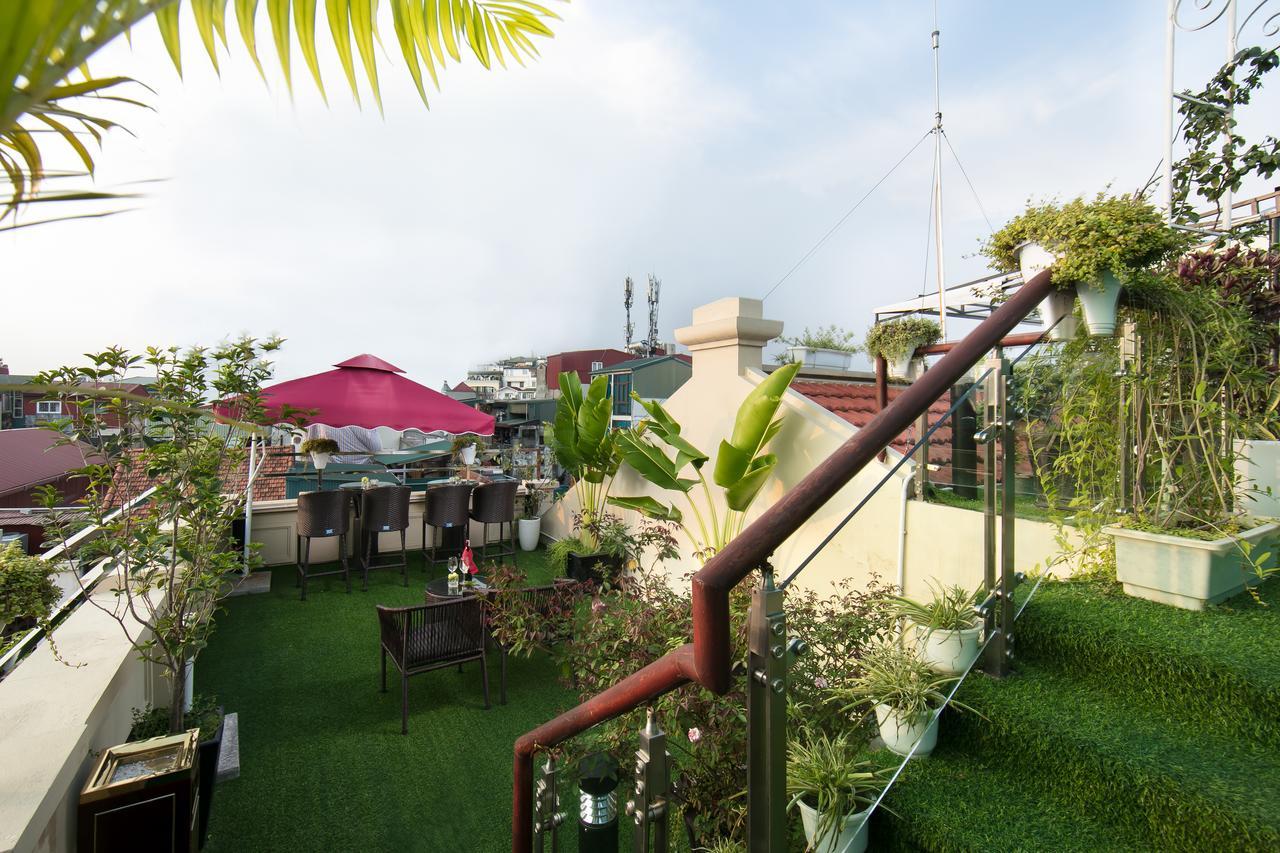 Hanoi Nostalgia Hotel & Spa Exteriör bild