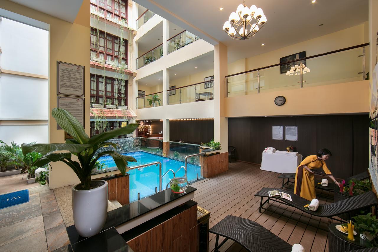 Hanoi Nostalgia Hotel & Spa Exteriör bild